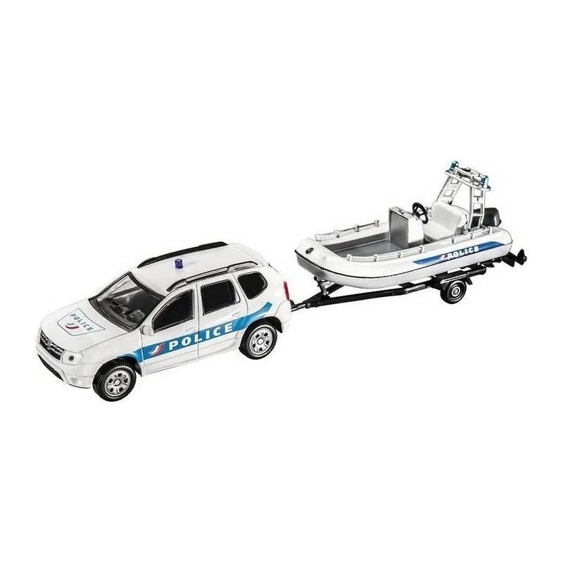 VOITURE MINIATURE - DACIA+ BATEAU SÉCURITÉ FRANCE VOITURE MINIATURE - DACIA+ BATEAU SÉCURITÉ FRANCE