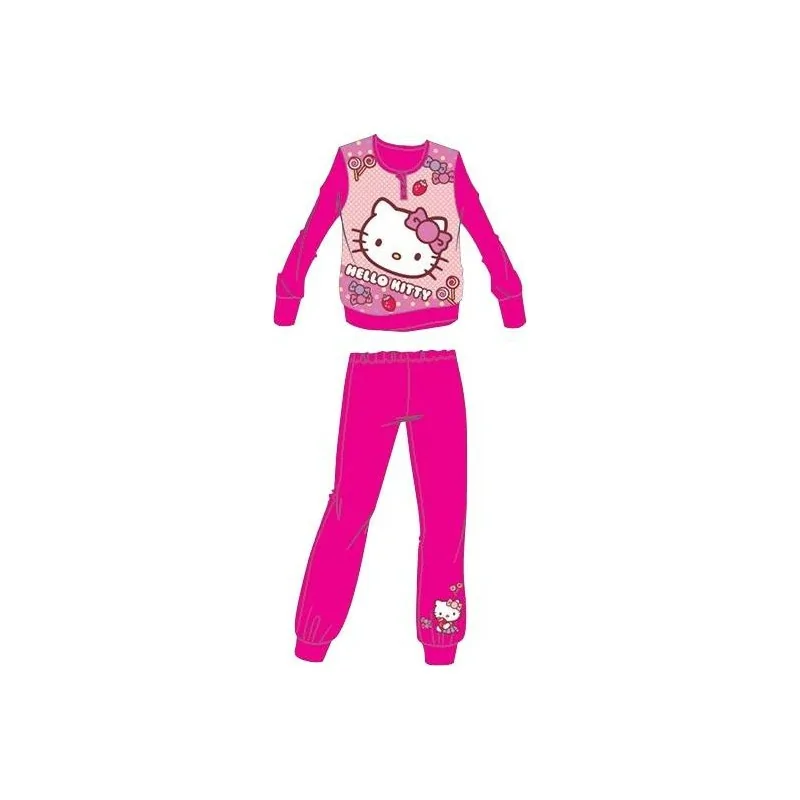 Pyjama long polaire Hello Kitty