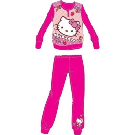  Pyjama long polaire Hello Kitty