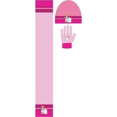  Bonnet + écharpe + gants Comme des Bêtes