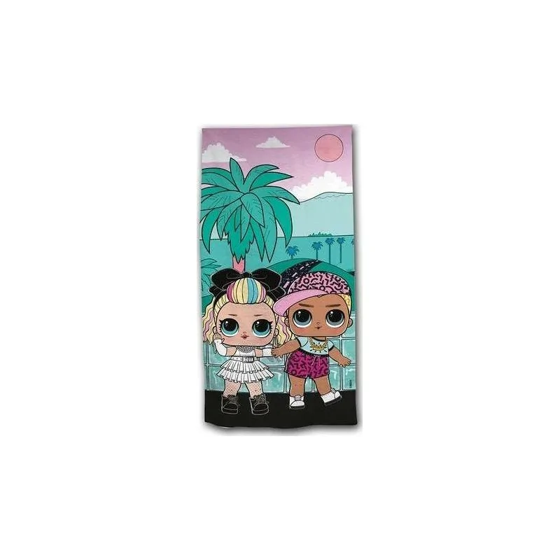 Drap de plage Lol Surprise En Coton Drap de plage Lol Surprise En Coton