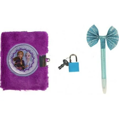Journal Intime La Reine des Neiges avec stylo