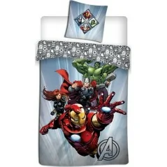 Parure housse de couette marvel avengers
