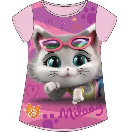 T-shirt manches courtes 44 Chats