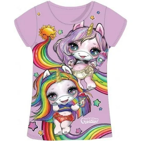 T-shirt Poopsie Manches Court