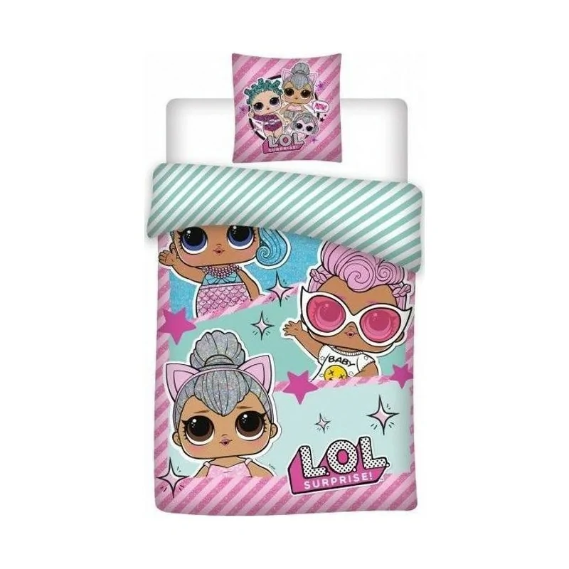 Housse de couette Lol surprise en Coton