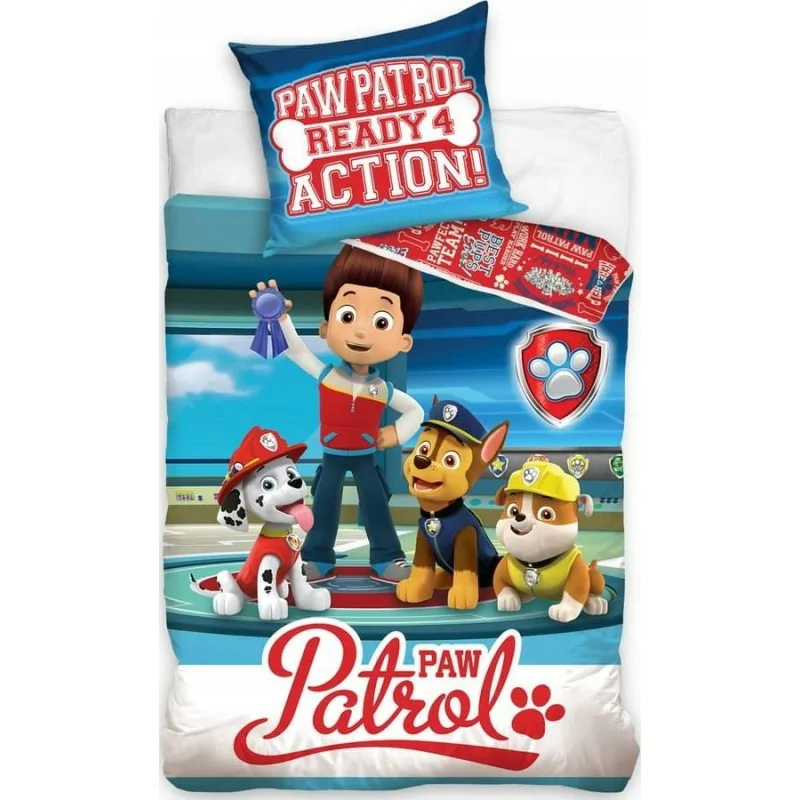 Parure de lit housse de couette Paw Patrol