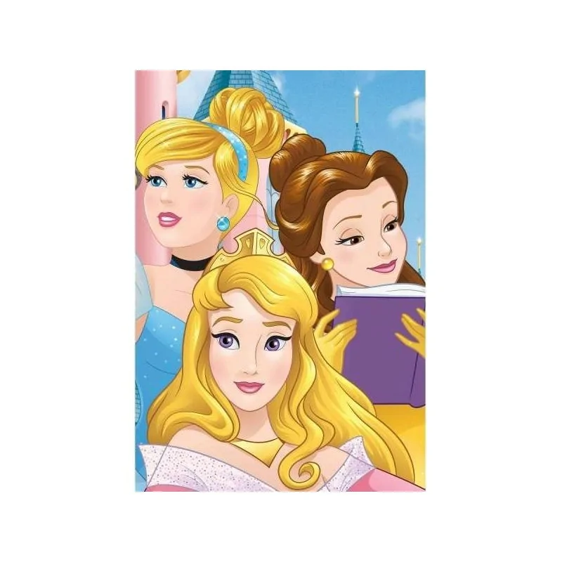 Plaid Polaire Princesse Disney