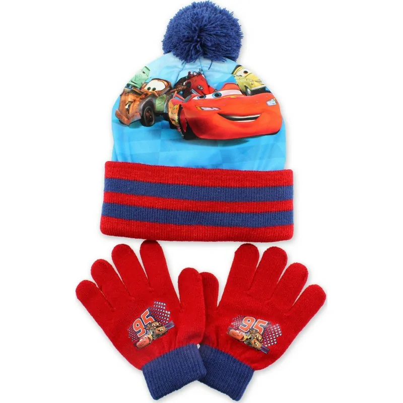 Set Bonnet et Gants Cars Disney Sublimation Set Bonnet et Gants Cars Disney Sublimation