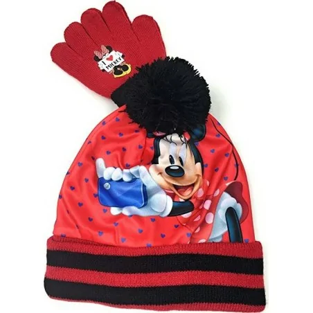 SSet Bonnet et Gants Minnie Disney Sublimation