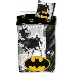 Parure Housse de couette Batman en Coton