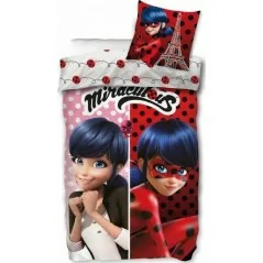 Housse de couette Miraculous en Coton