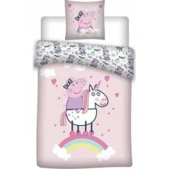 Parure housse de couette Peppa Pig