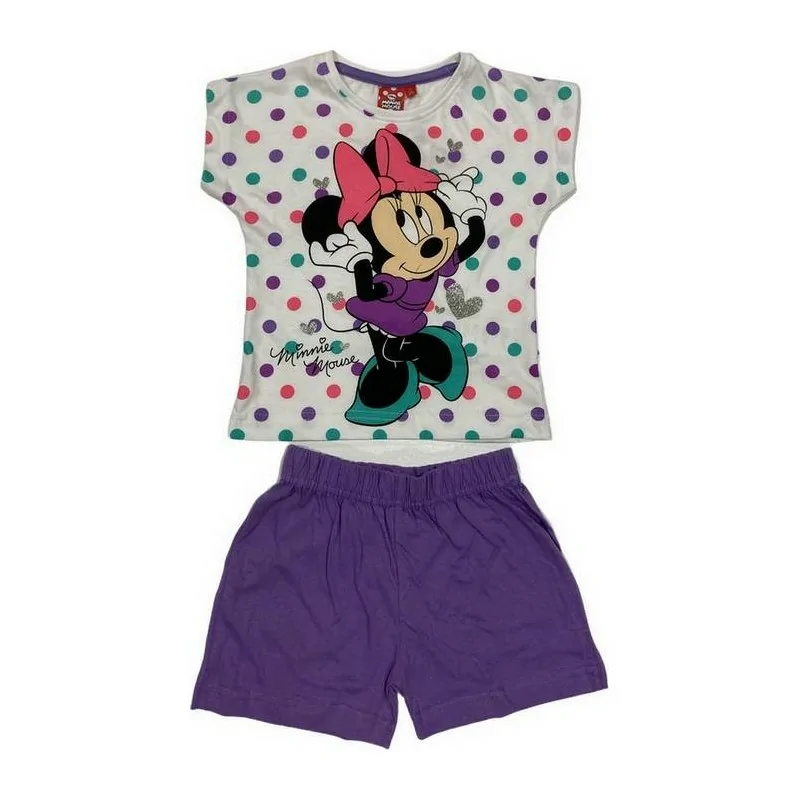 Pyjama Ensemble Tee-shirt Short Minnie Disney