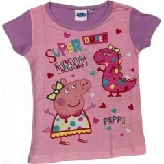 T-shirt manches courtes Peppa Pig