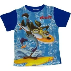 T-shirt Bip Bip et Coyote manches courtes Looney Tunes 