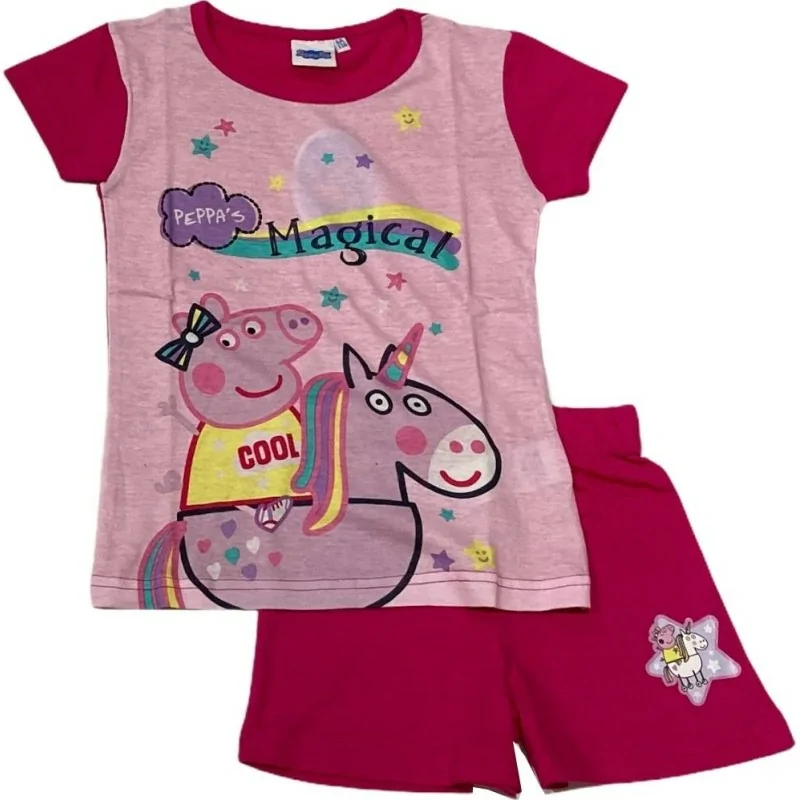 Pyjama Ensemble Tee-shirt et Short Peppa Pig Pyjama Ensemble Tee-shirt et Short Peppa Pig