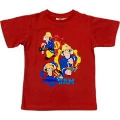 Tee-shirt Manches Courtes T-shirt Sam le Pompier