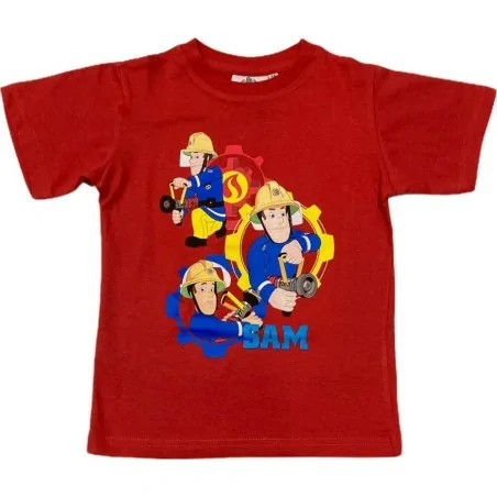 T-shirt Sam le Pompier Manches Courtes