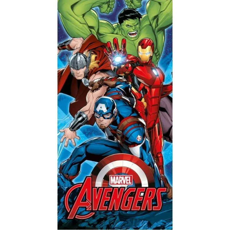 Drap de Plage Avengers Marvel en coton Drap de Plage Avengers Marvel en coton