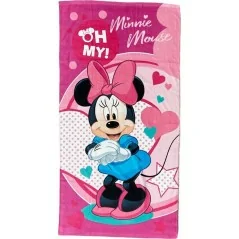 Serviette de Bain Minnie Disney en coton