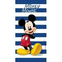 Serviette de plage ou drap de bain Mickey en coton