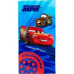 Drap de plage ou drap de bain Cars Disney