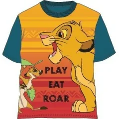 T-shirt Le Roi Lion Disney Manches Courtes
