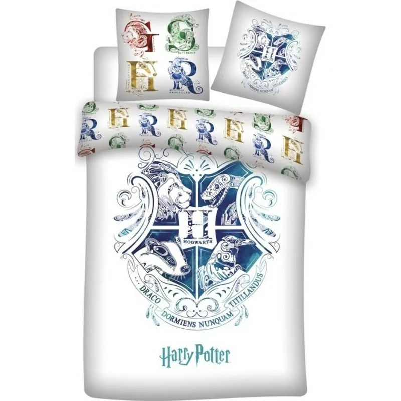 Housse de couette Harry Potter En coton - 1 Personne
