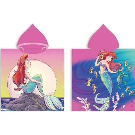 Poncho de bain Princess Disney à capuche
