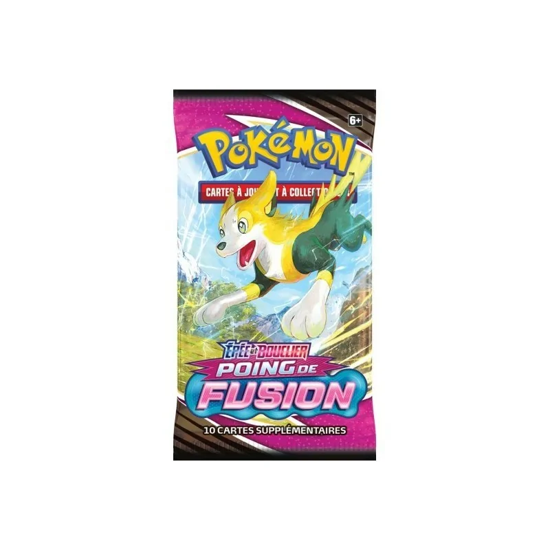 Booster Pokémon épée et Bouclier - 11 cartes Pokémon Poing de Fusion V.F