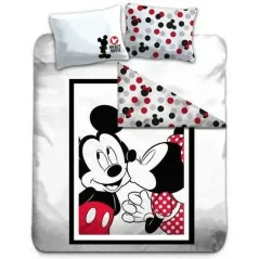 Parure de lit  Minnie et Mickey