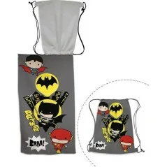Drap De Plage Batman Avec Sac De Piscine