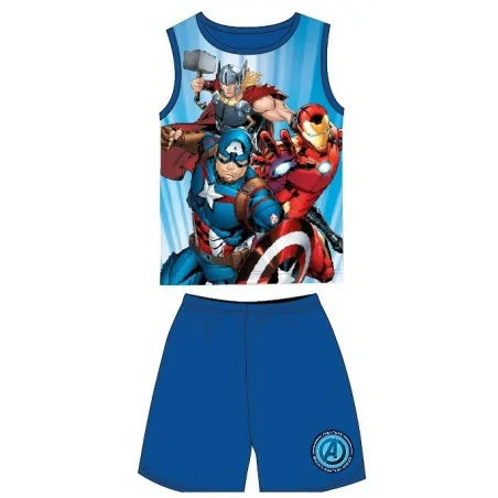 Ensemble Tee-Shirt Short Avengers marvel