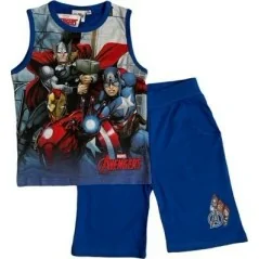 Pyjama Ensemble Tee-shirt Short Avengers