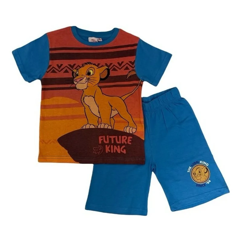 Pyjama T-shirt + Short Le Roi Lion Disney