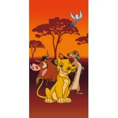Drap De Plage Ou Drap De Bain Le Roi Lion En Coton
