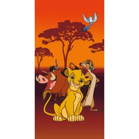 Drap De Plage Ou Drap De Bain Le Roi Lion En Coton
