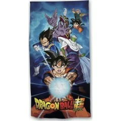 Drap De Plage Ou Serviette De Bain Dragon Ball Super En Coton