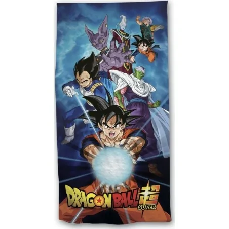 Drap De Plage Ou Serviette De Bain Dragon Ball Super En Coton