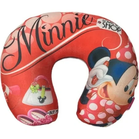 Coussin De Nuque Minnie Repose Tête Cou U Oreiller De Voyage