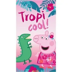 Drap de plage ou Serviette de bain Peppa Pig