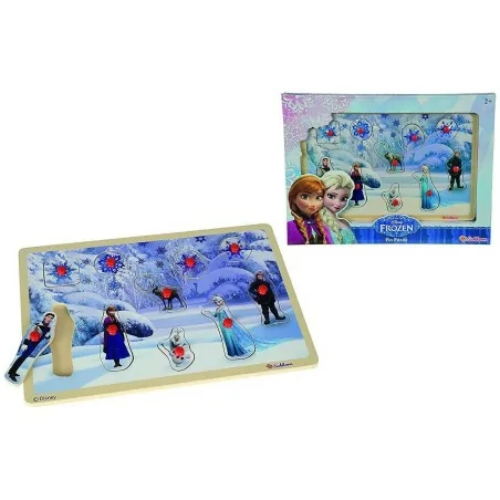 Puzzle en Bois La reine des neiges