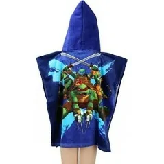 Poncho de Bain à Capuche Les Tortues ninja