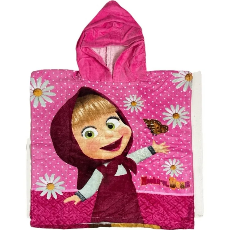 Poncho de bain à capuche Masha and Bear Poncho de bain à capuche Masha and Bear